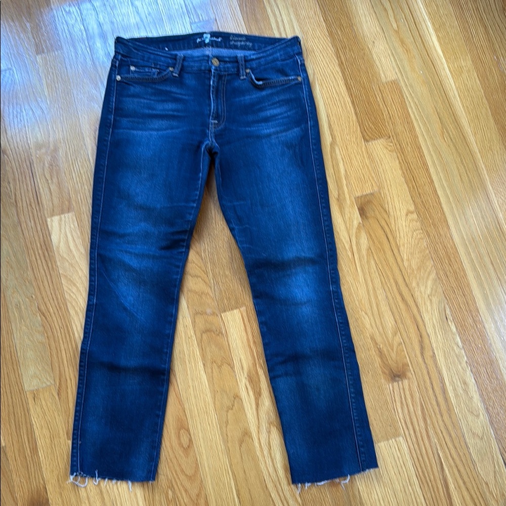 7 For All Mankind Kimmie straight leg jeans sz 31
